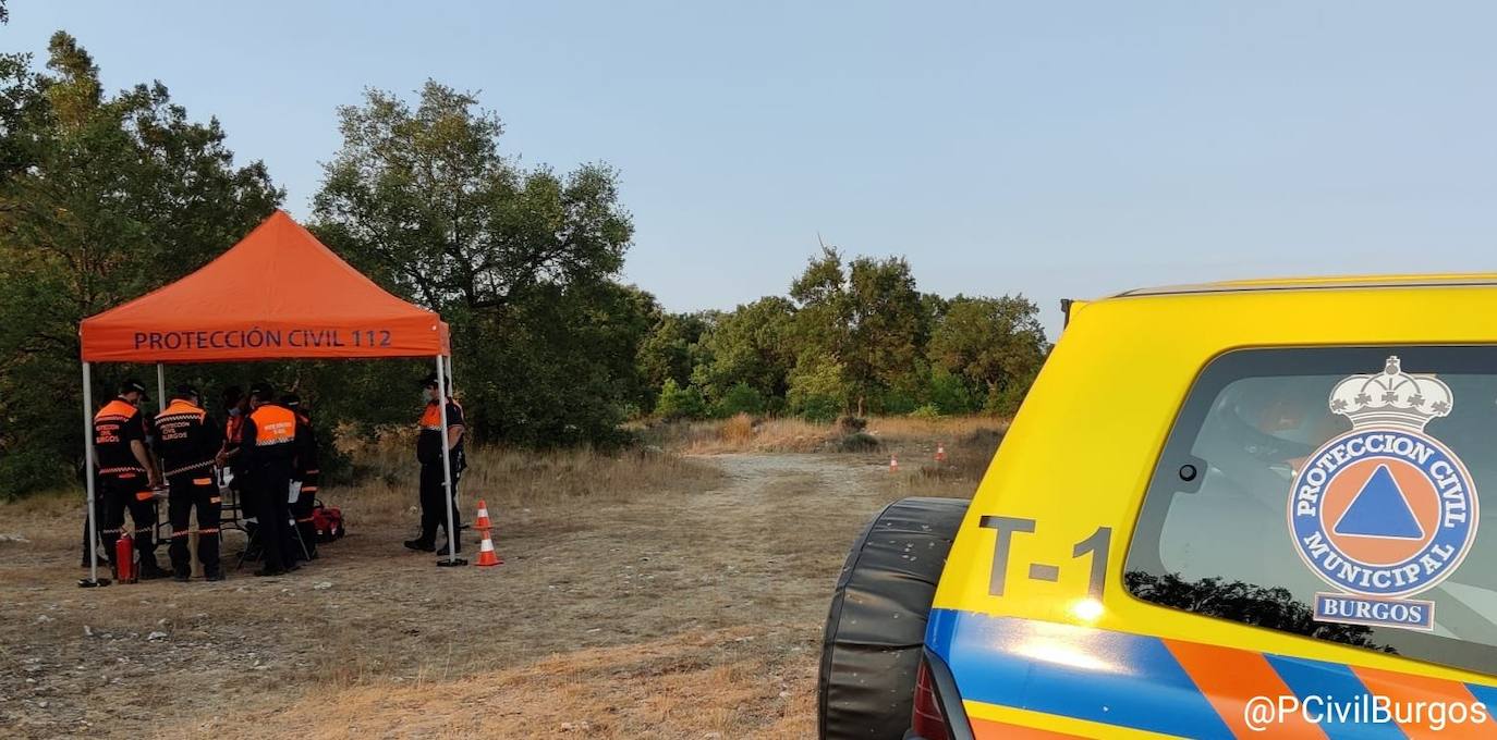 Los voluntarios se enfrentaron a una emergencia sin saber que se trataba de una simulación.