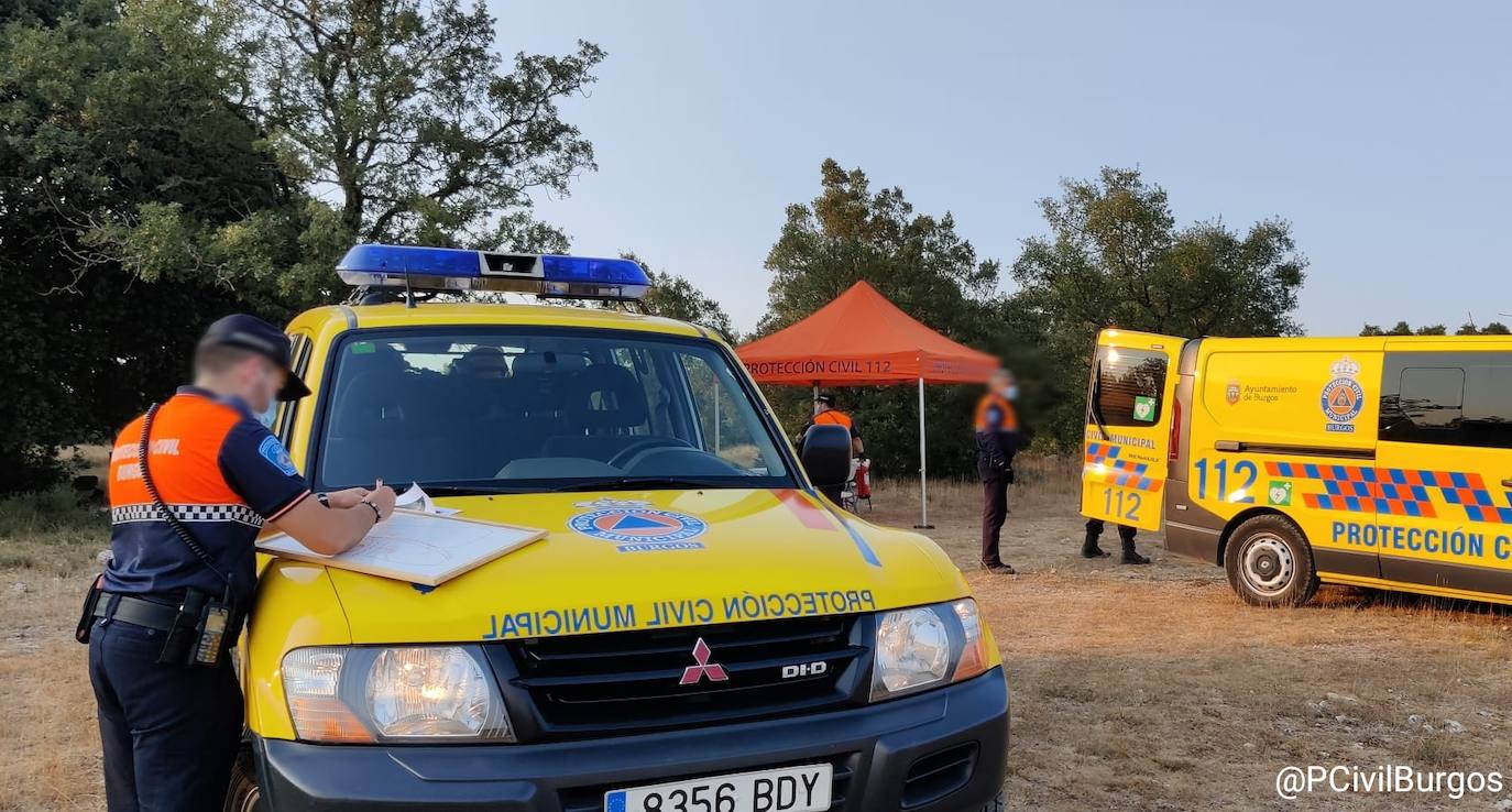 Los voluntarios se enfrentaron a una emergencia sin saber que se trataba de una simulación.