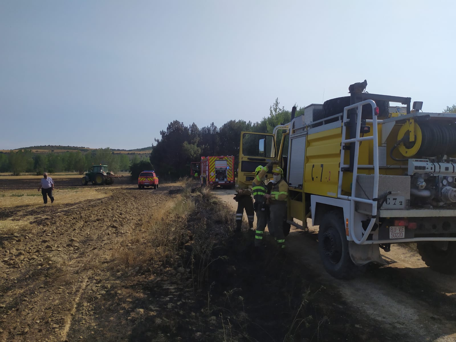 El servicio de extinción de incendios en Burgos lamenta la «precariedad» y exige eliminar la temporalidad