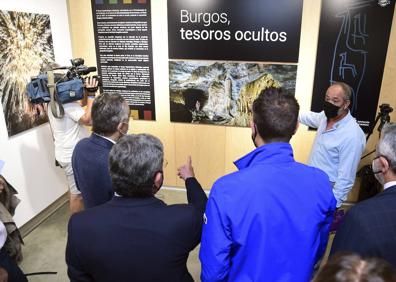 Imagen secundaria 1 - Exposición del Grupo Espeleológico Edelweiss en el Consulado del Mar. 