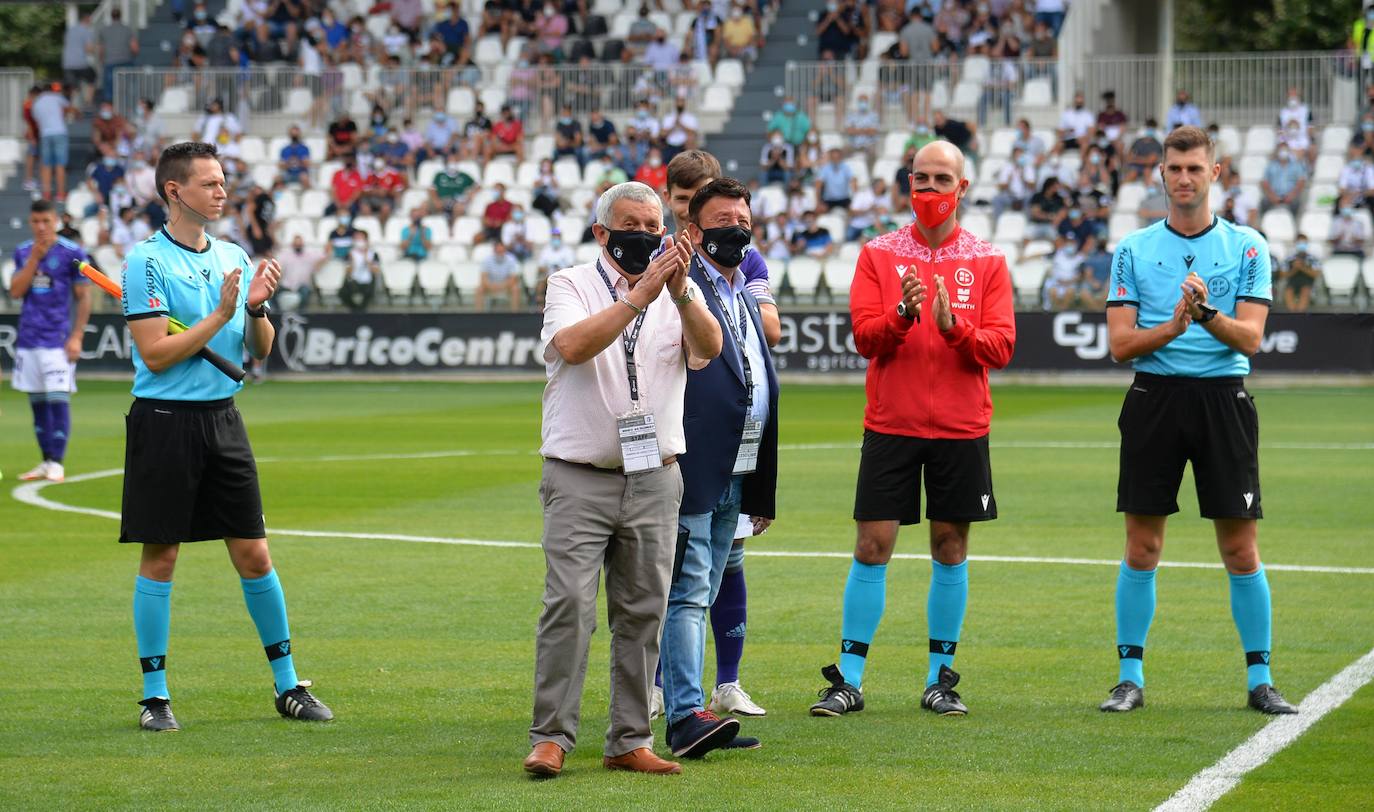 Fotos: El Burgos CF golea al Real Valladolid