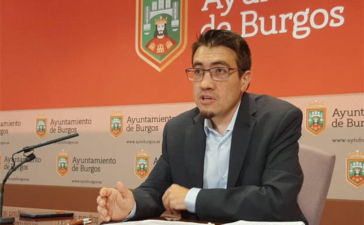 Miguel Balbás, concejal de Ciudadanos responsable de Vías y Obras. 