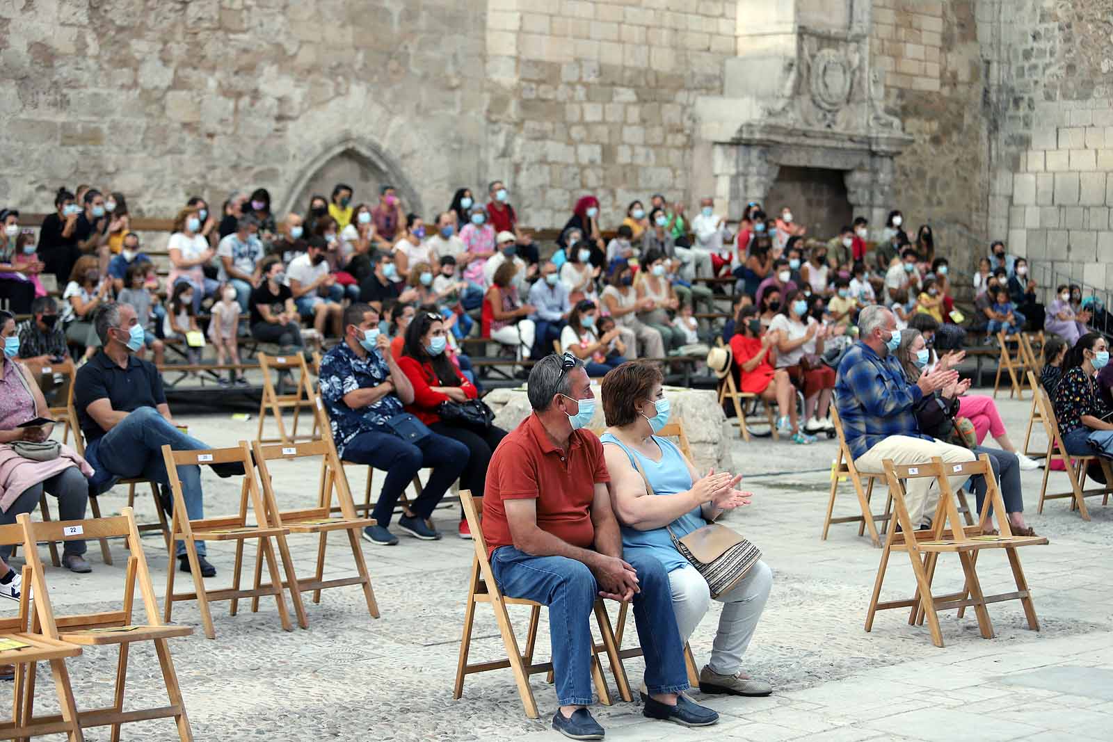 Circo, danza y teatro ya están en Burgos en una nueva edición del festival.