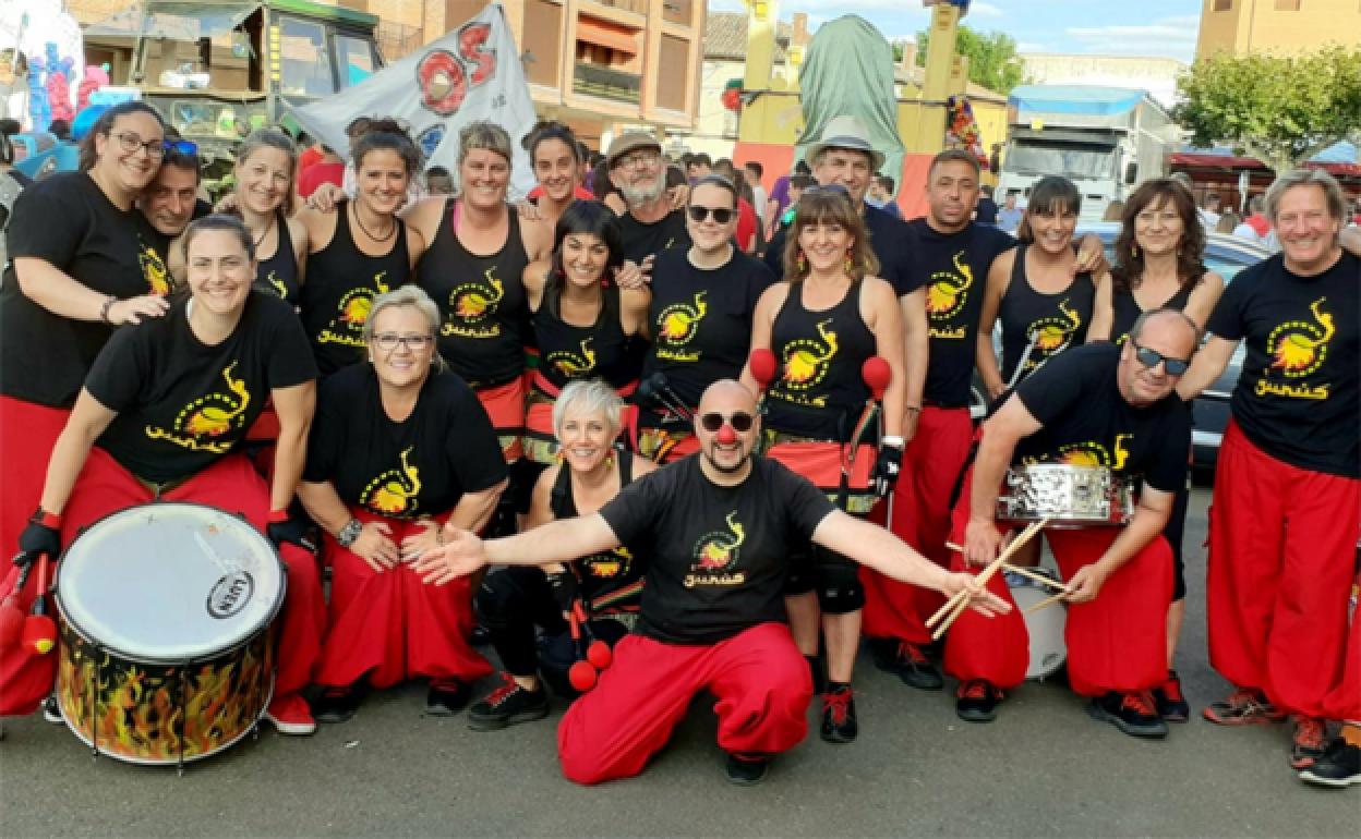 Miembros de la Asociación Sociocultural Gurús. 