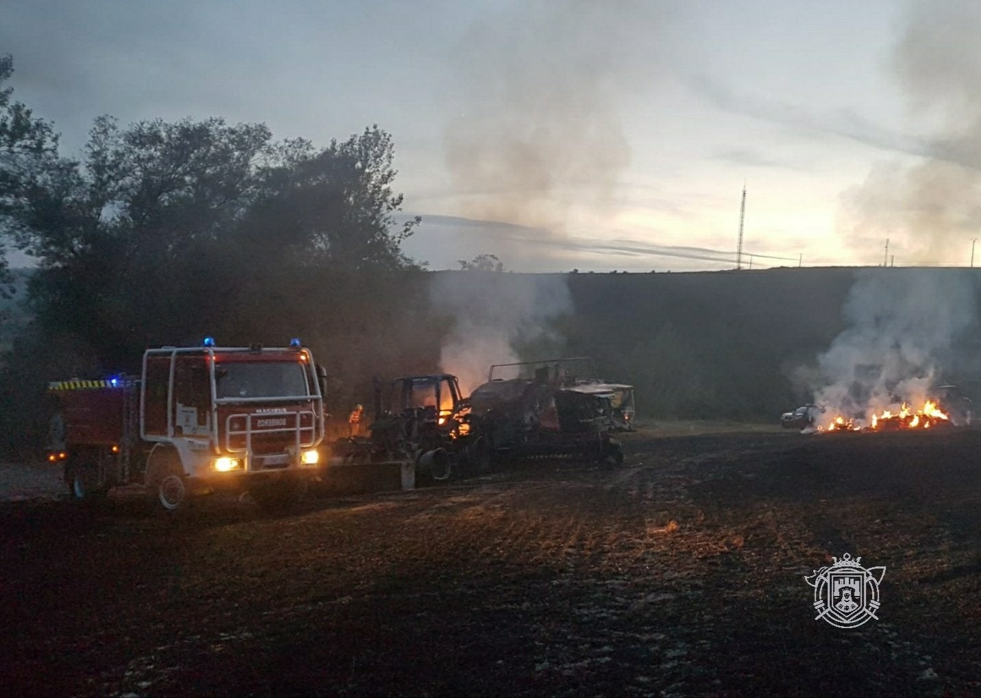 Incendio en Los Tremellos. 