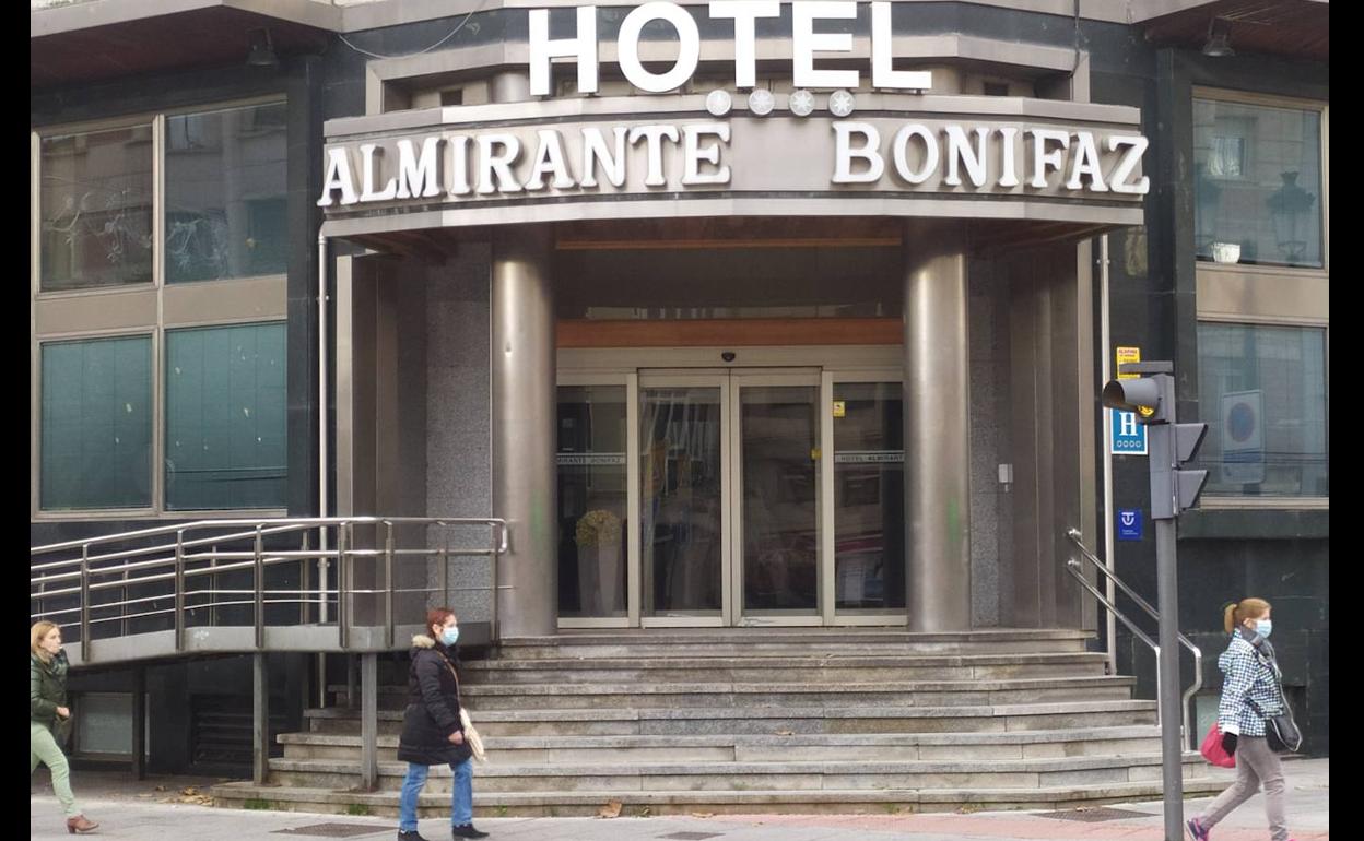 Hotel Almirante Bonifaz de Burgos.