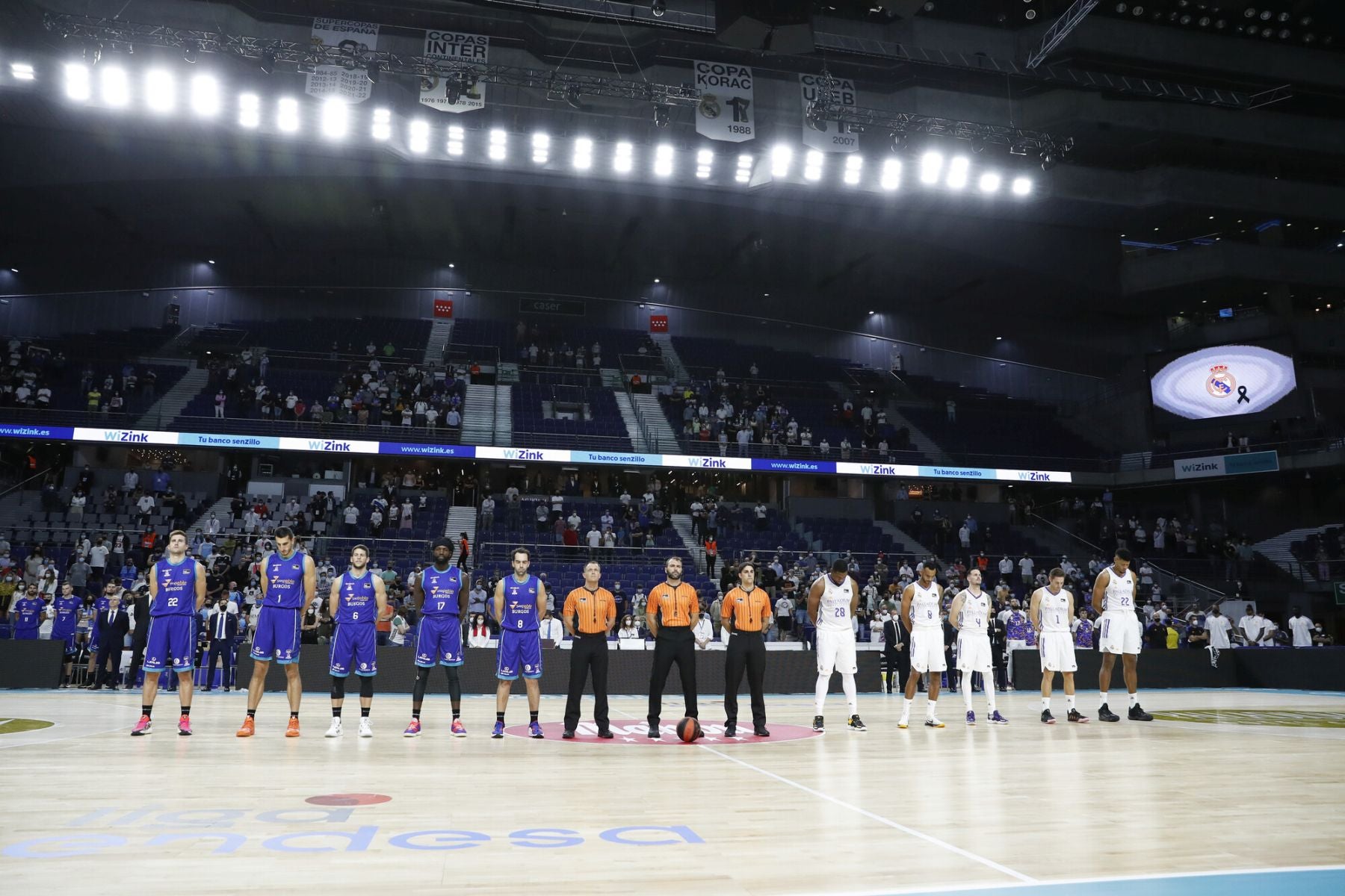 Fotos: El San Pablo deja una buena imagen en el WiZink Center