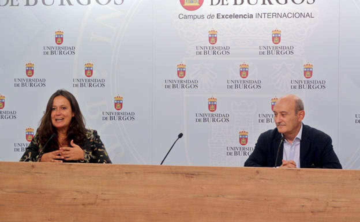 Jordi Rovira y María Martinón-Torres han presentado la Noche Europea de l@s Investrigador@s, en la Universidad de Burgos. 