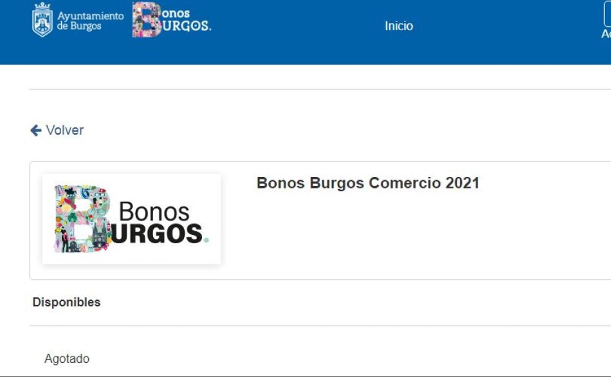Los bonos al consumo en comercio para 2021 se han agotado en un tiempo récord.