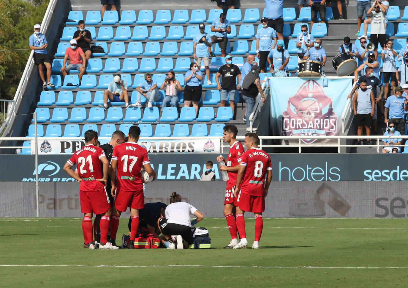 Fotos: El encuentro del Burgos frente al Ibiza en imágenes