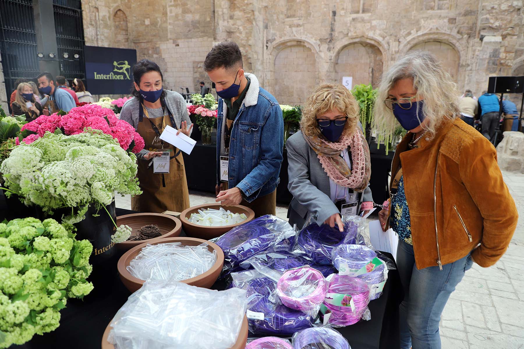 Fotos: En busca del mejor artesano florista de España