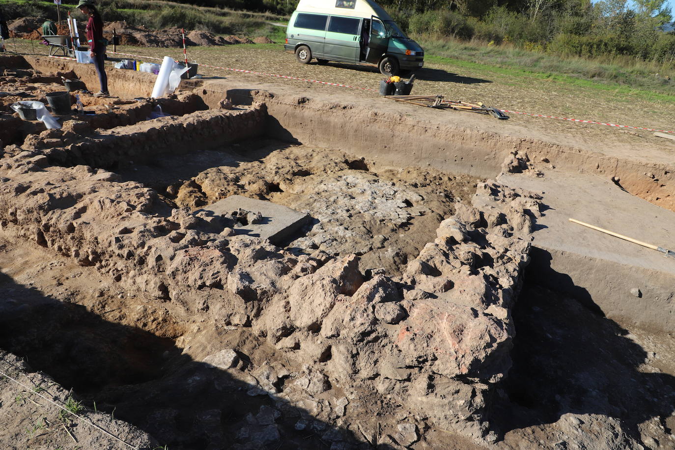 Fotos: La ciudad romana de Flaviagusta emerge en Poza de la Sal