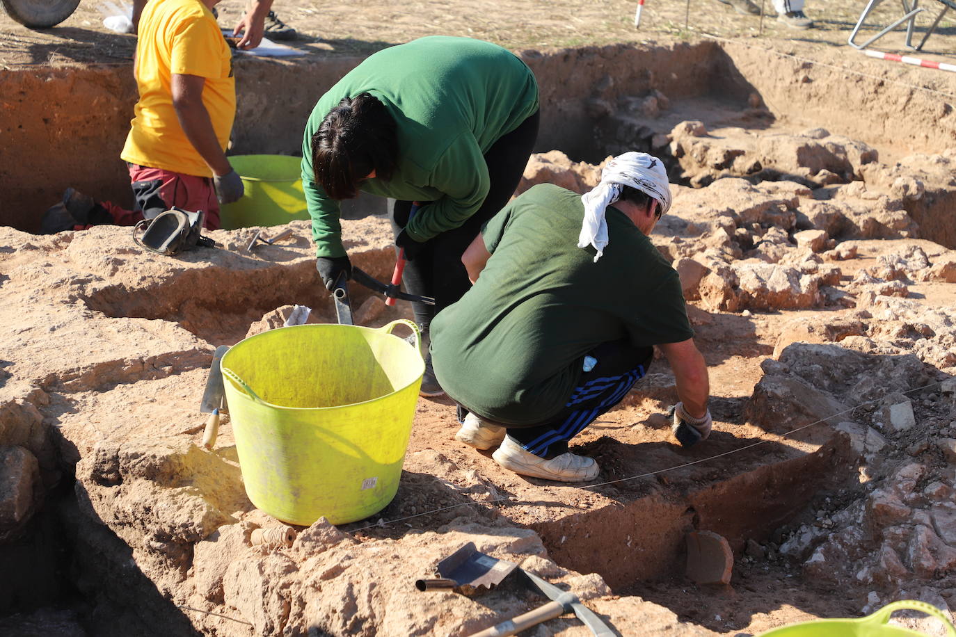 Fotos: La ciudad romana de Flaviagusta emerge en Poza de la Sal