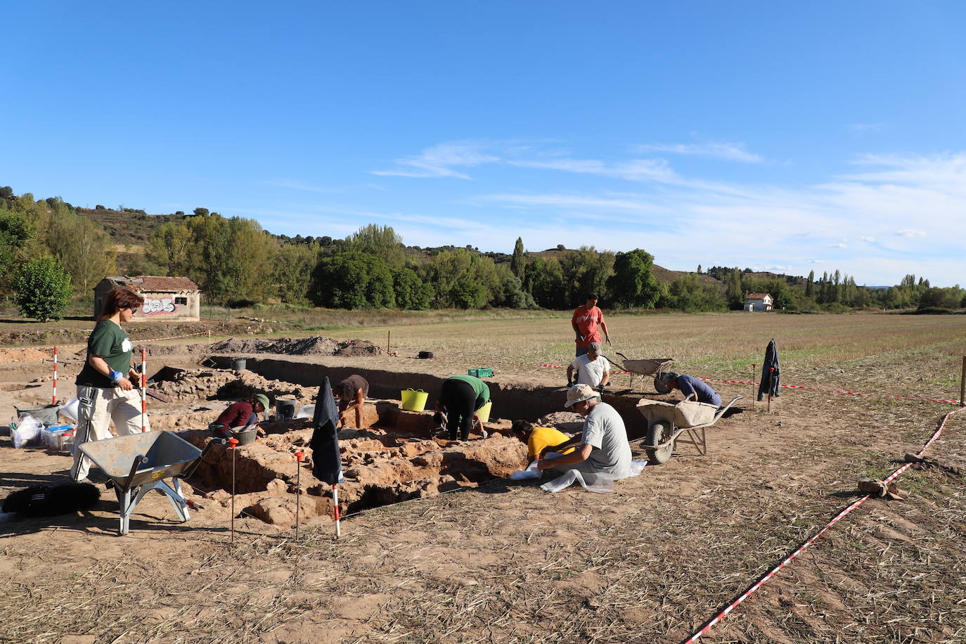 Fotos: La ciudad romana de Flaviagusta emerge en Poza de la Sal