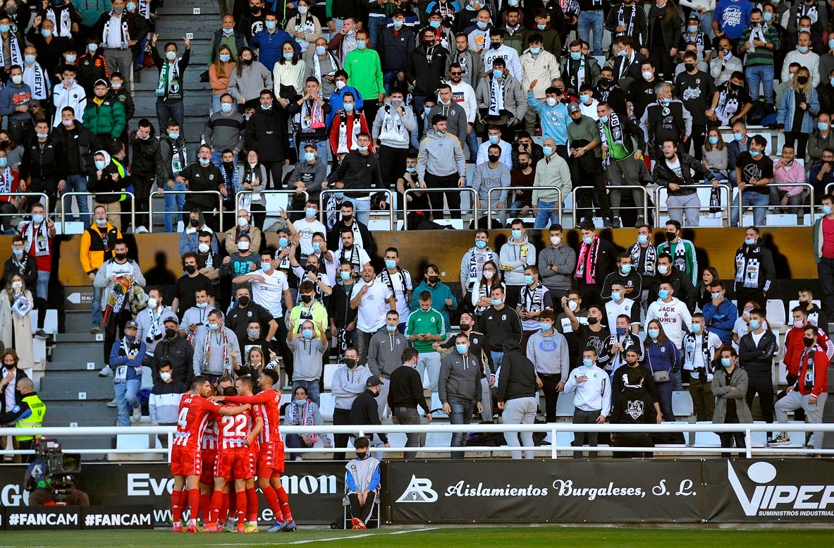 Así fue el empate entre los burgaleses y los gallegos en El Plantío.