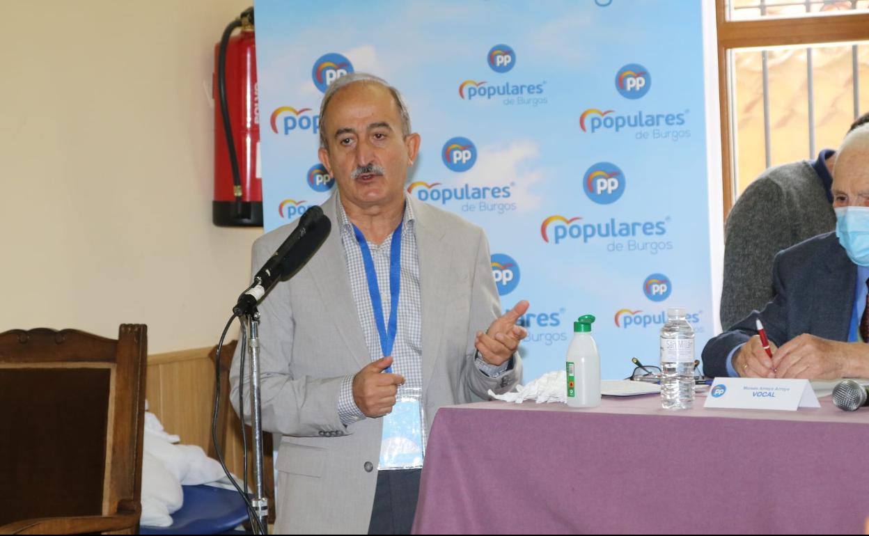 Ramino Ibáñez, presidente comarcal de Salas-Pinares por el PP. 