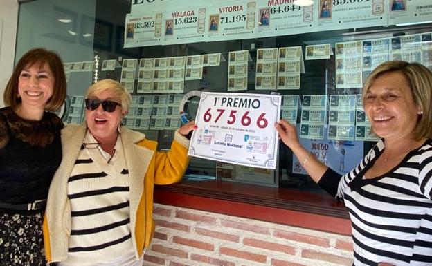 Alegría en la administración El gato negro de Burgos tras repartir 600.000 euros.