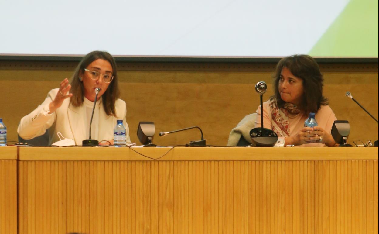 María González, directora general Desarrollo Rural, durante su intervención. 