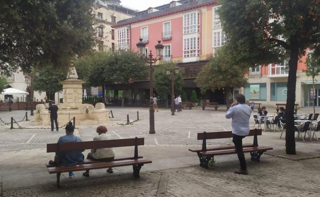 Plaza de la Libertad de Burgos. 