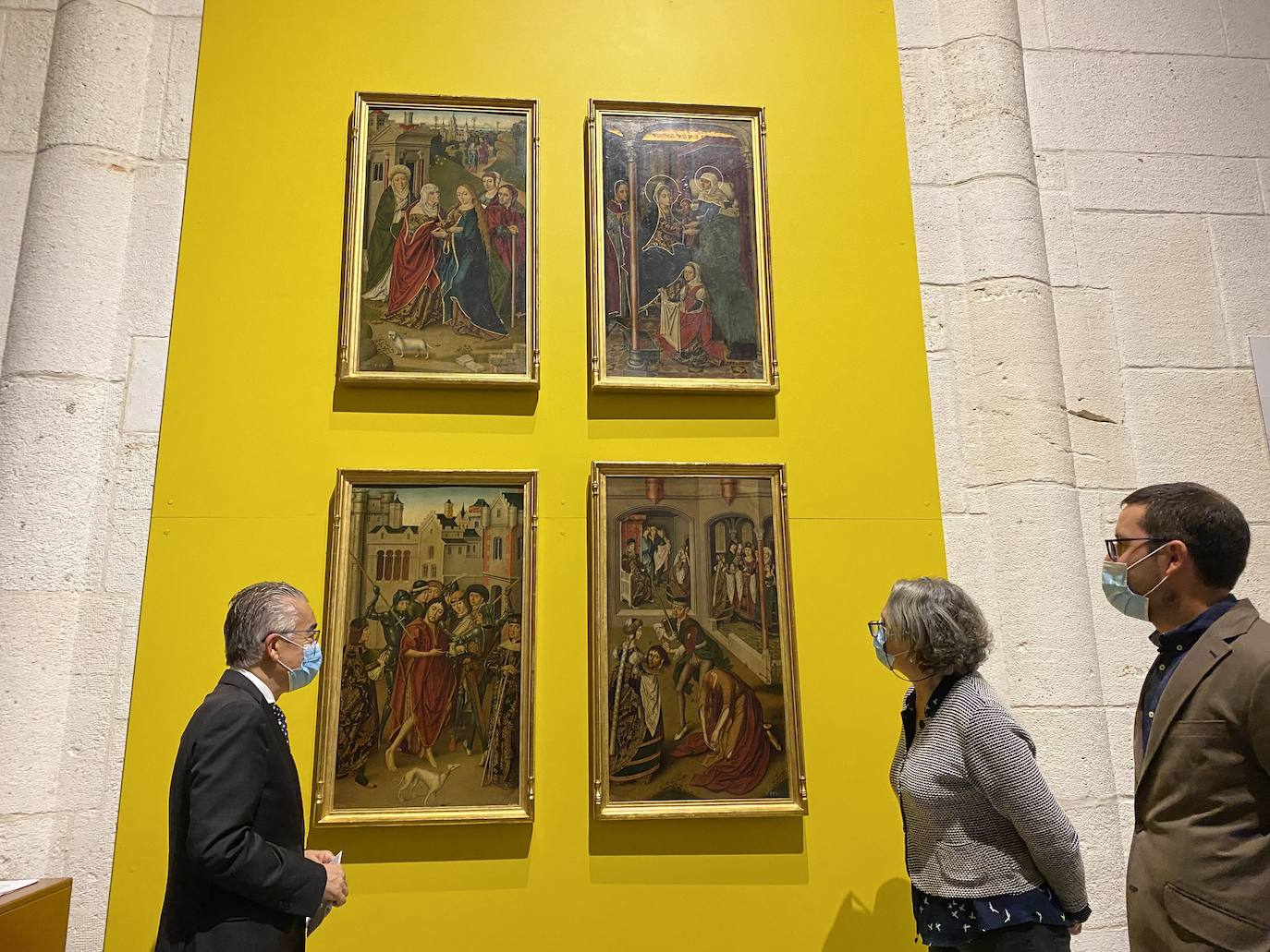 Fotos: Intercambio de obras entre el Museo de Burgos y El Prado