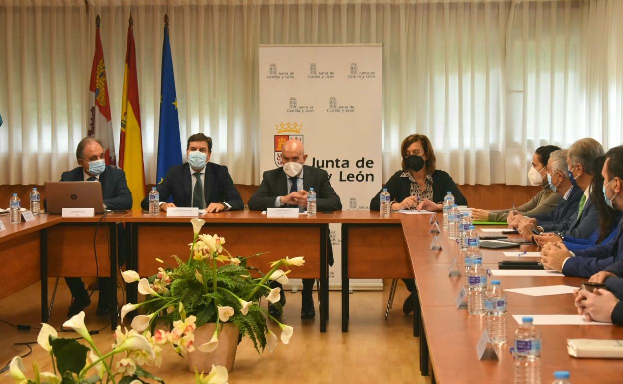 Presentación de la nueva plataforma en Palencia. El 