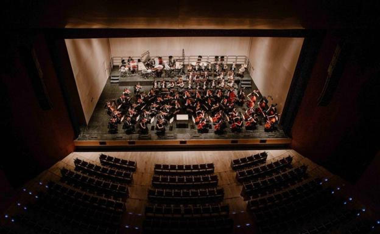 La Orquesta Sinfónica de Burgos. 