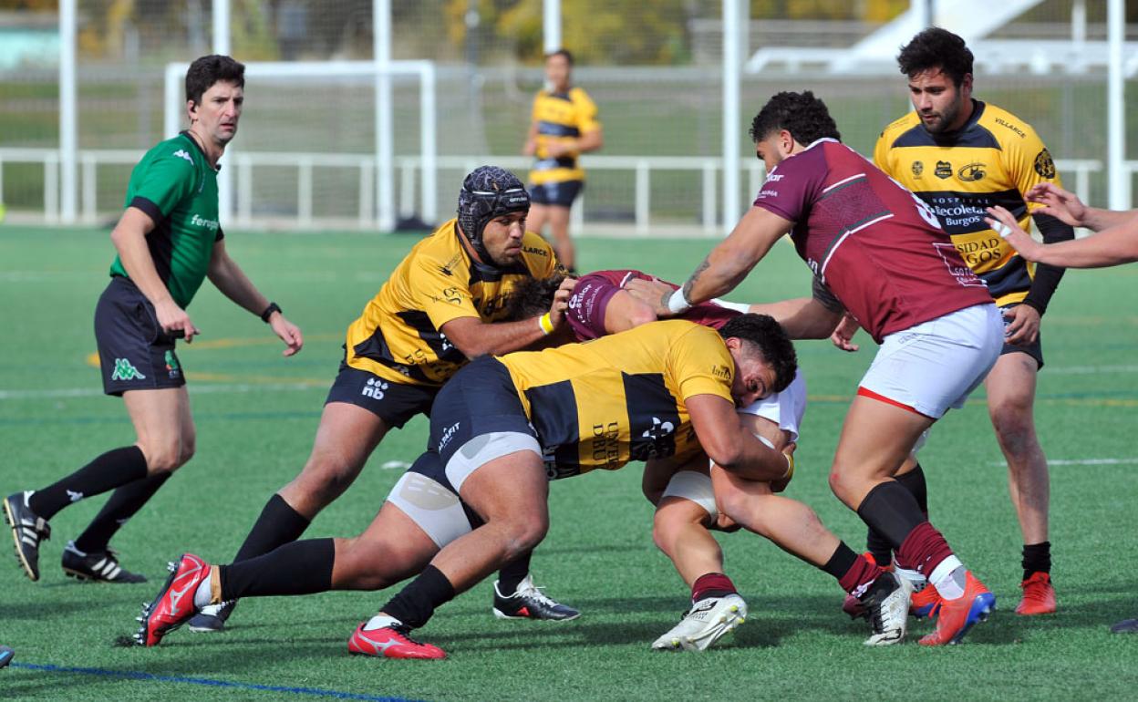 Partido del Recoletas Burgos UBU frente al Lexus Alcobendas. .