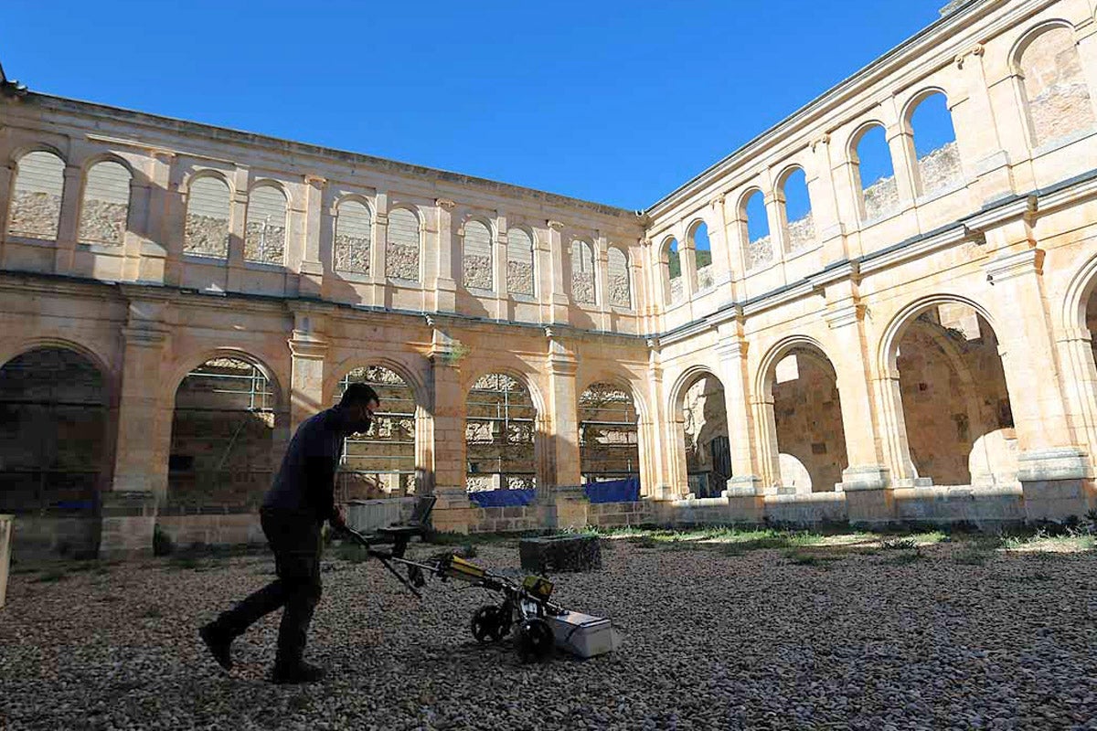 Fotos: Las últimas tecnologías se ponen al servicio para descubrir qué esconde San Pedro de Arlanza