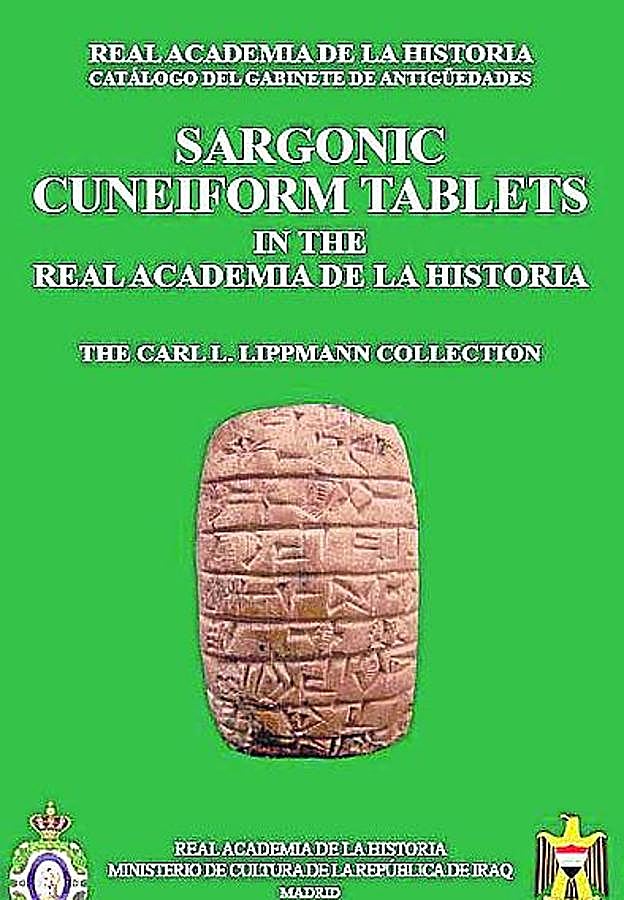 339 tablillas como la de este cartel componen la colección Lippmann, que Irak reclama a España.