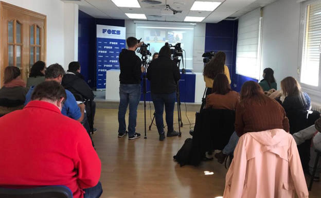 Presentación a los medios de comunicación. 