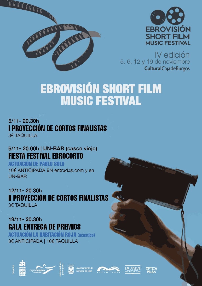 Cartel del festival de cortos de este año. 