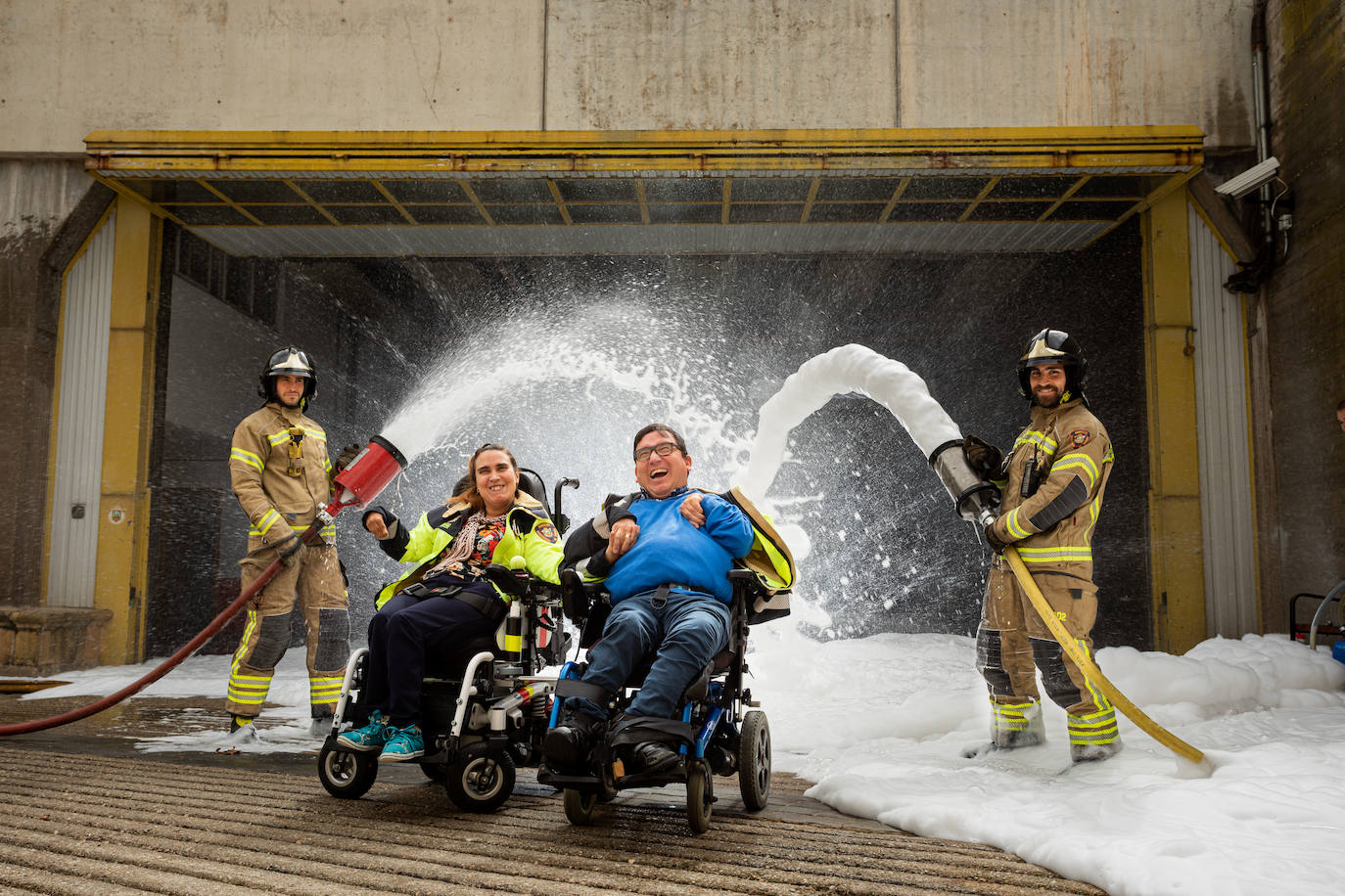 Fotografía de Chomi Delgado para el calendario solidario