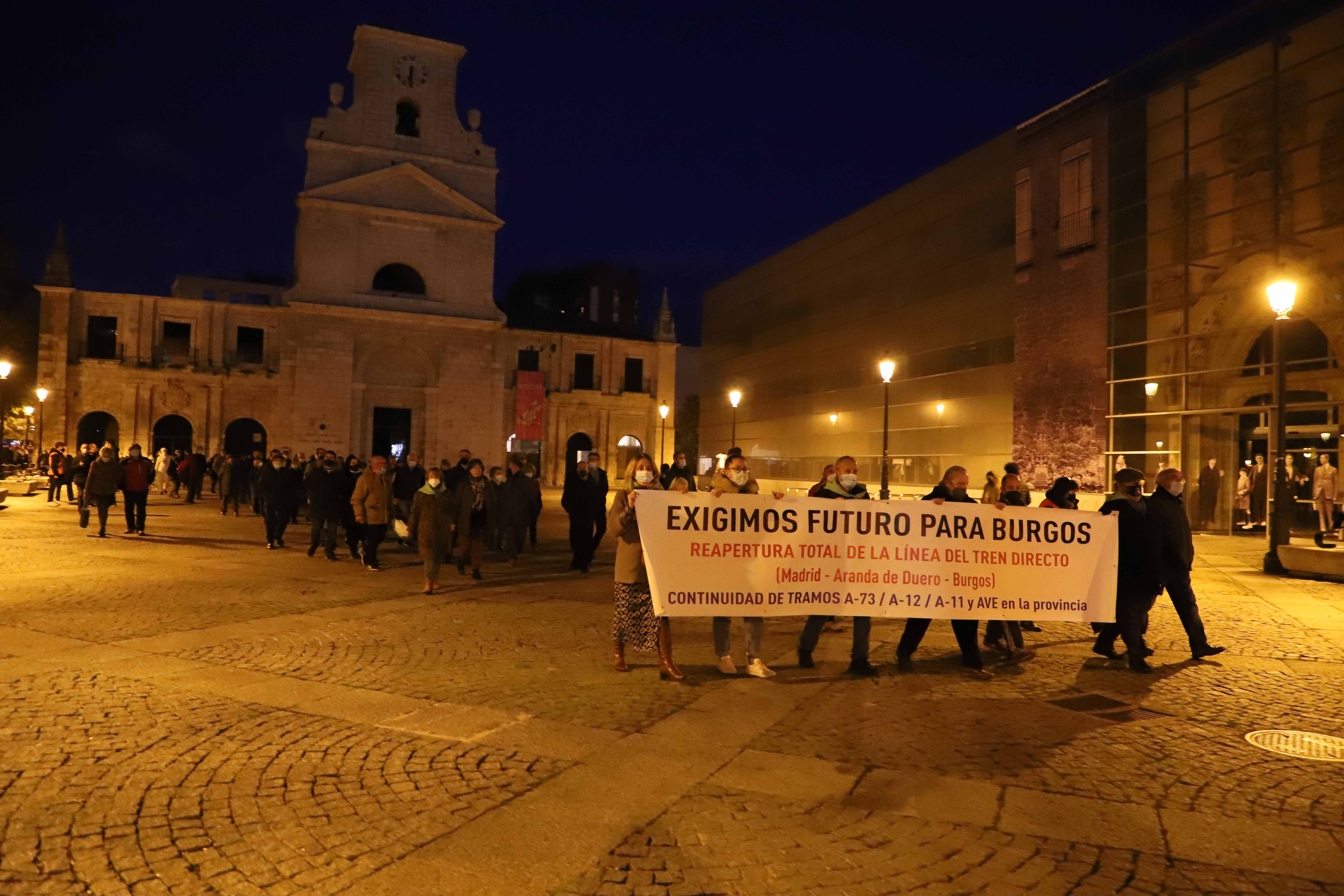 Fotos: Una manifestación pide futuro para Burgos