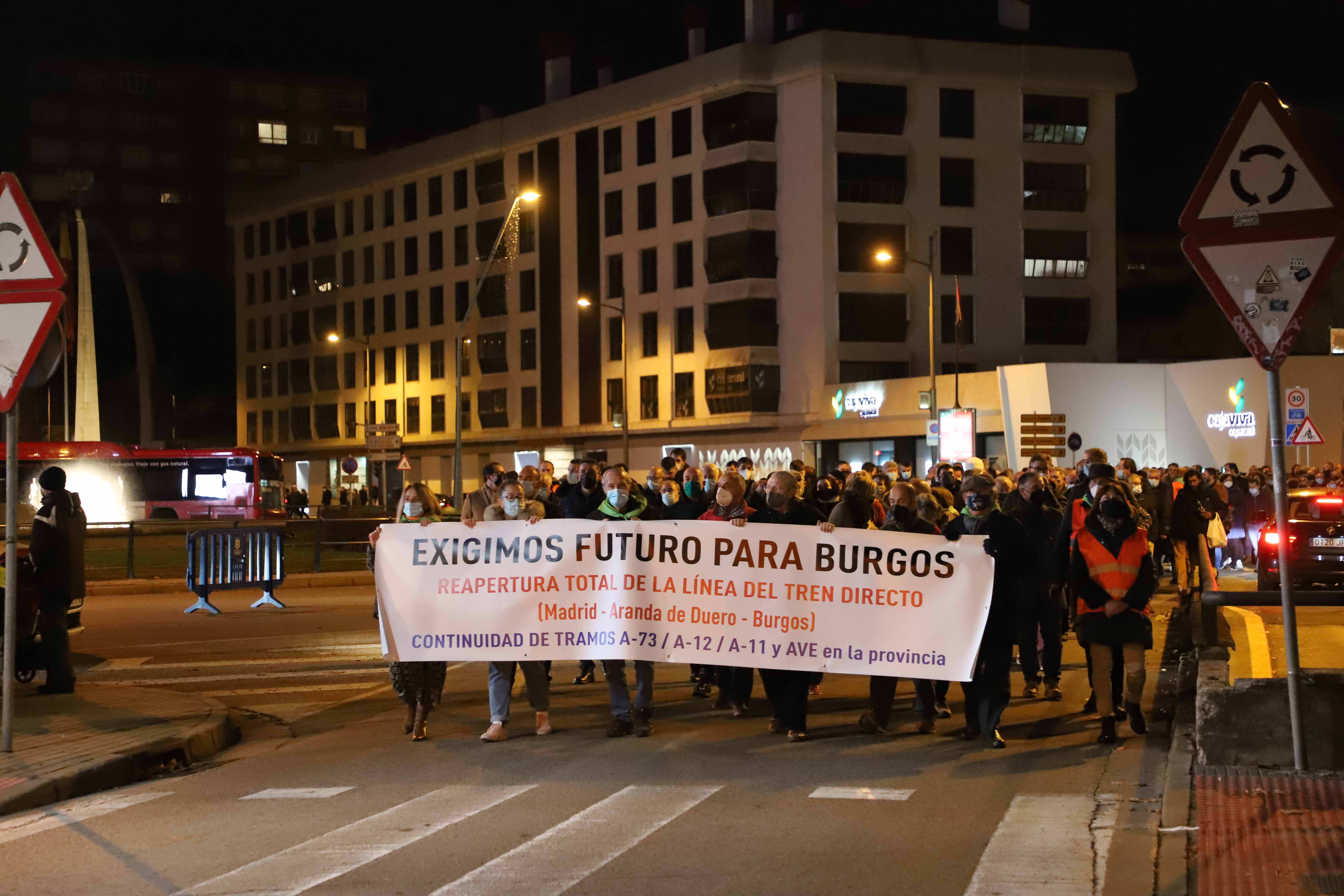 Fotos: Una manifestación pide futuro para Burgos