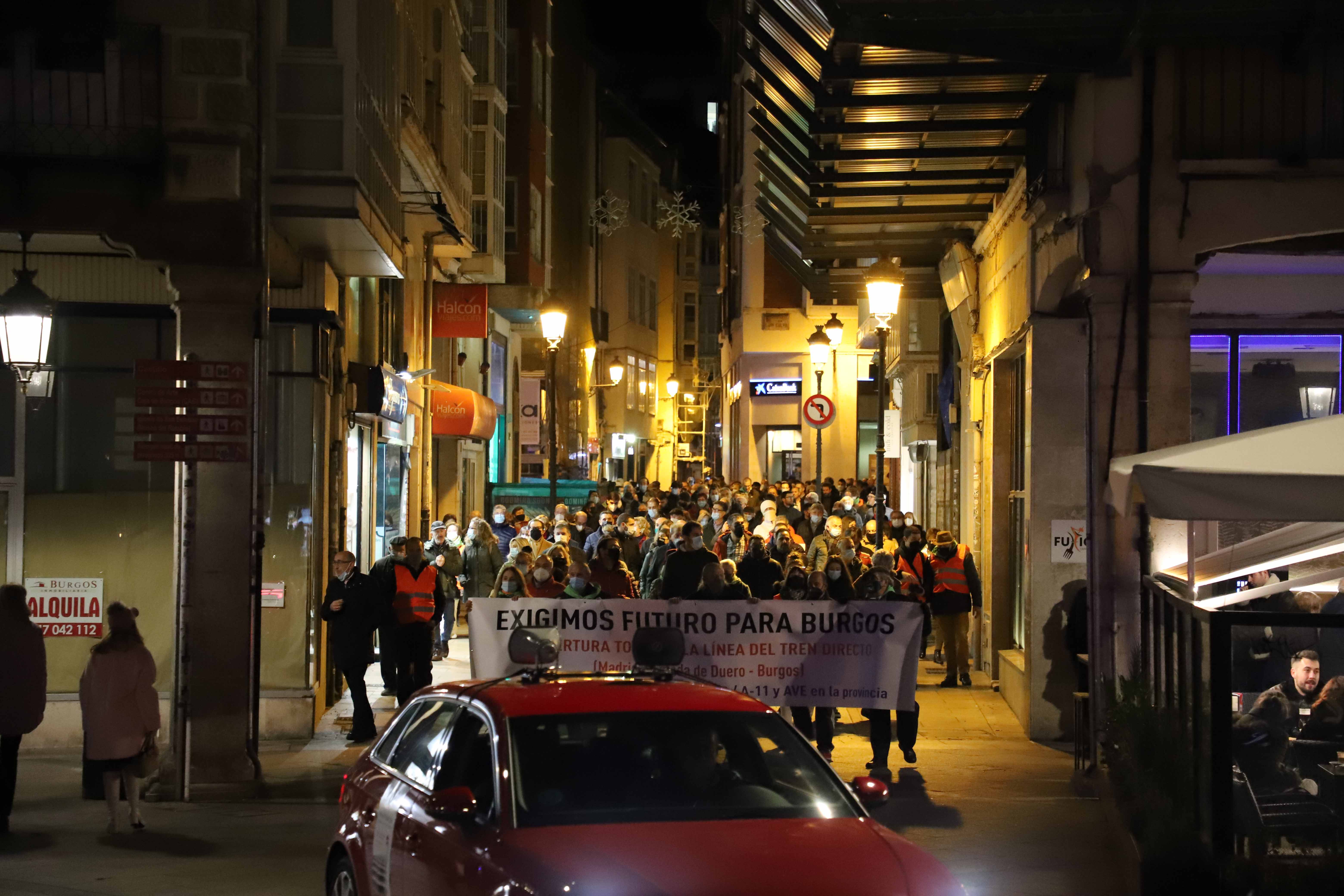 Fotos: Una manifestación pide futuro para Burgos