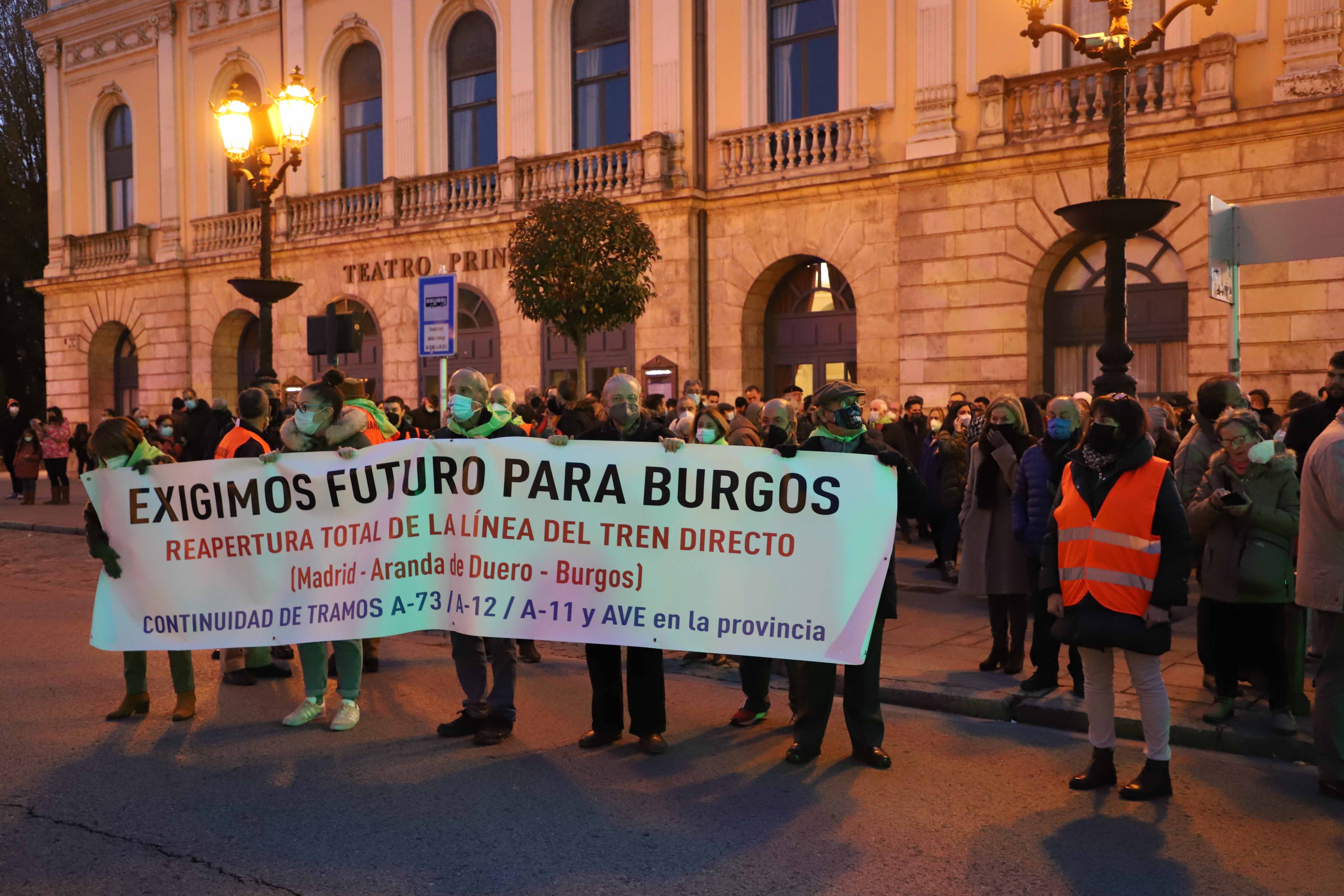 Fotos: Una manifestación pide futuro para Burgos