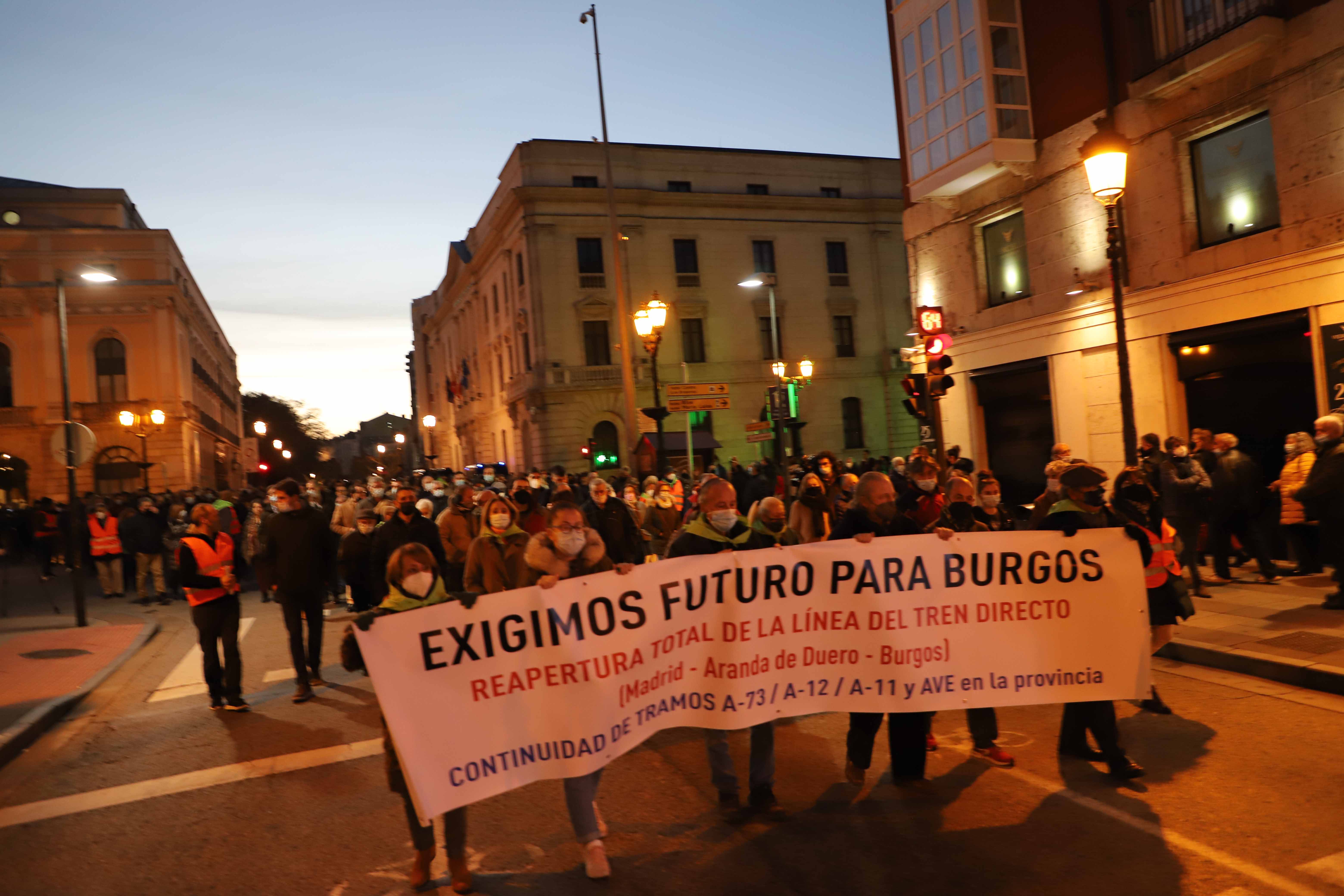 Fotos: Una manifestación pide futuro para Burgos