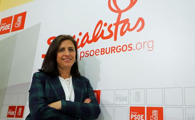 Esther Peña será reelegida en diciembre secretaria general del PSOE de Burgos.