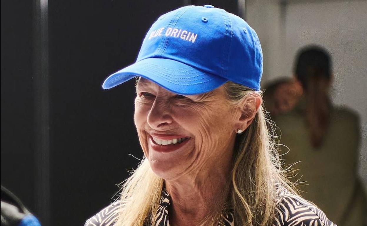 Laura Shepard, hija del primer estadounidense en volar al espacio.