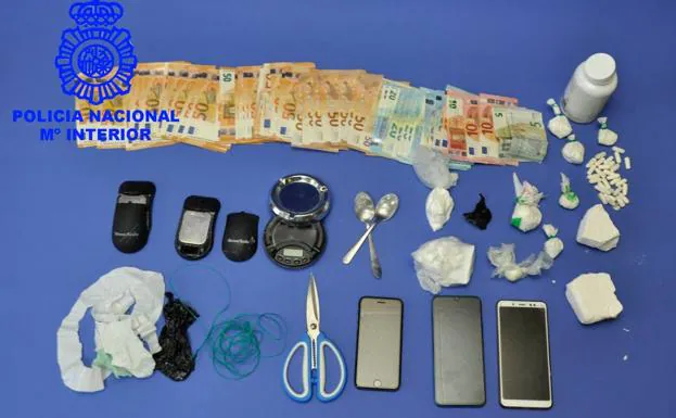 Arrestados tres hombres en Burgos en una operación contra el tráfico de drogas