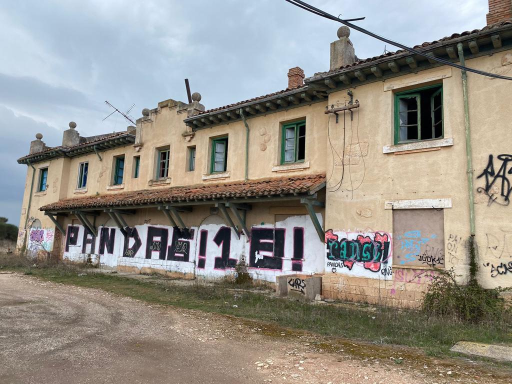 Fotos: Estación de tren de Lerma antes del derrumbe