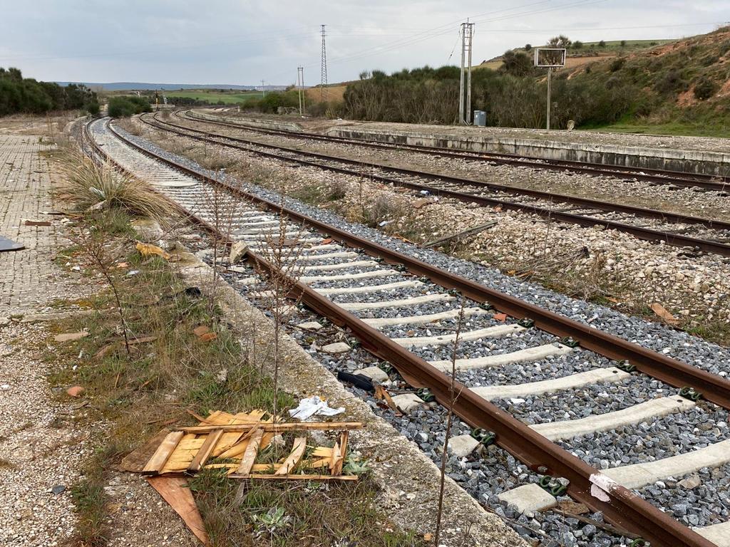 Fotos: Estación de tren de Lerma antes del derrumbe