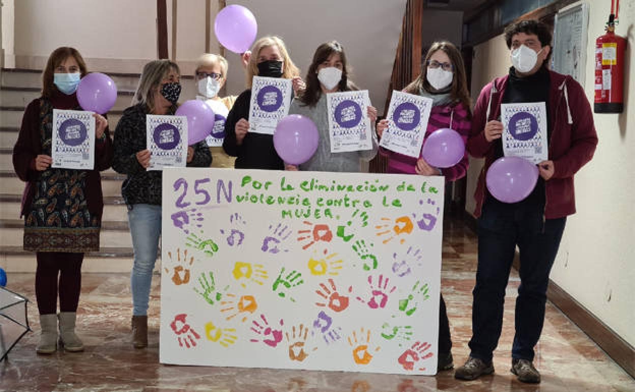 Concentración en la Unión Provincial de Burgos. 