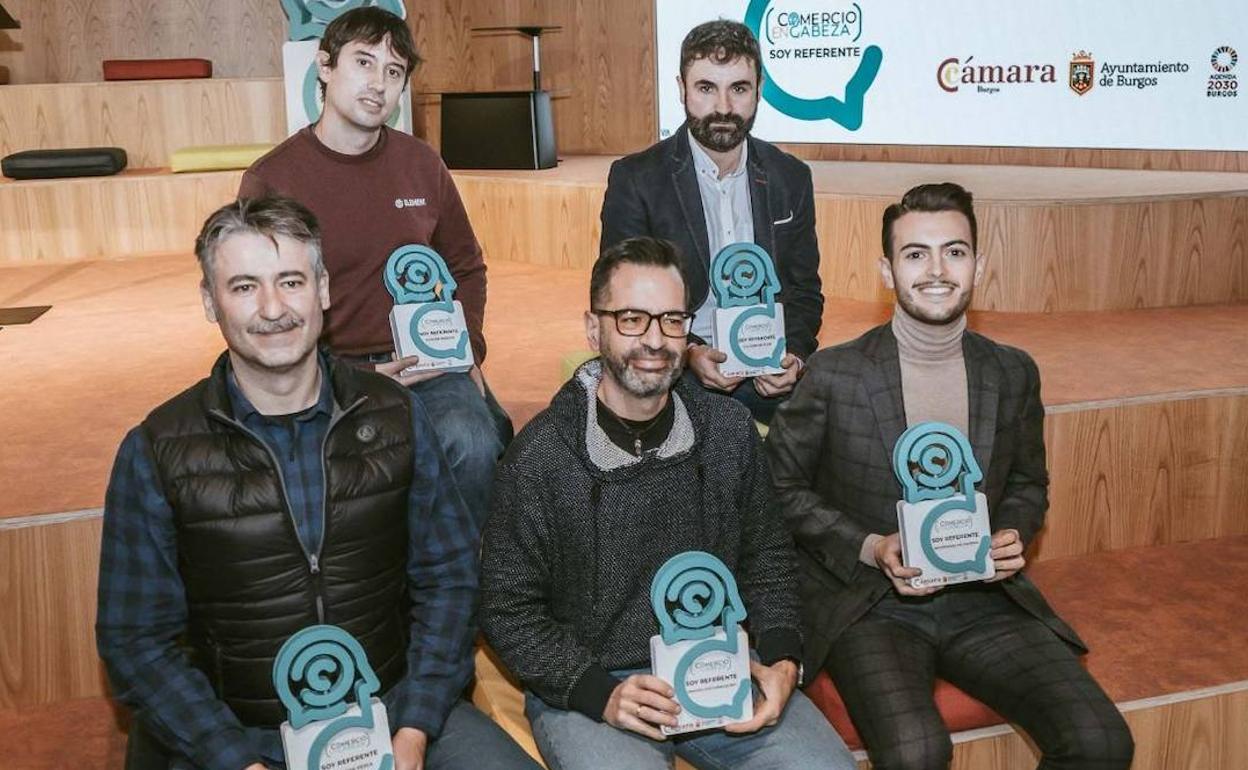 Los ganadores de 'Buscamos Referentes-Comercio en Cabeza'.