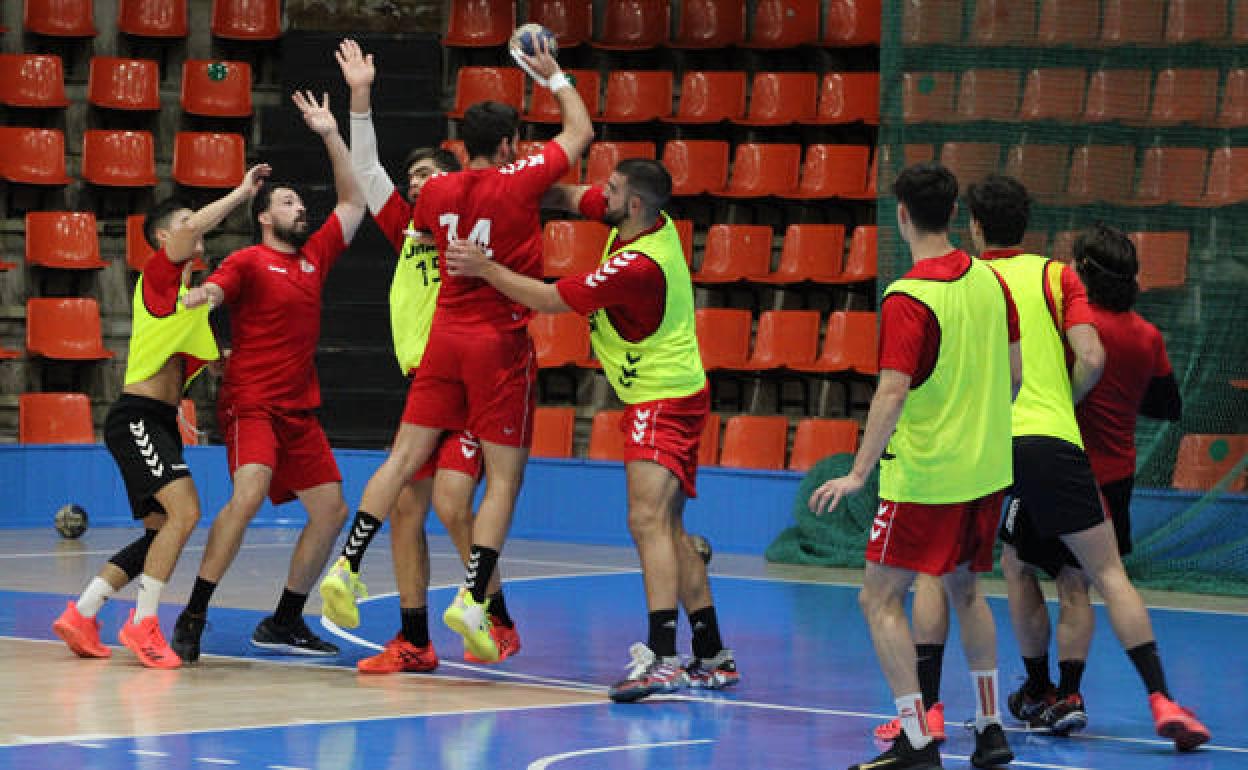 Entrenamiento del UBU San Pablo. 