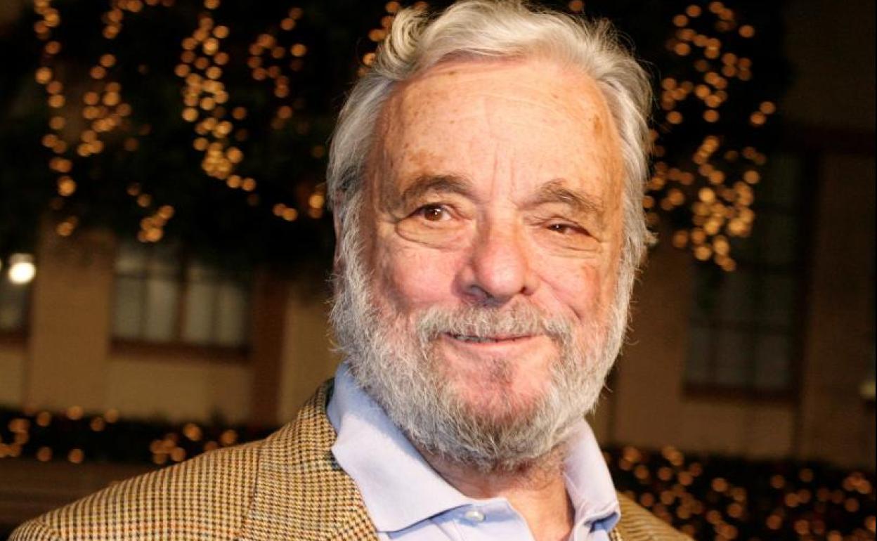 El compositor Stephen Sondheim.