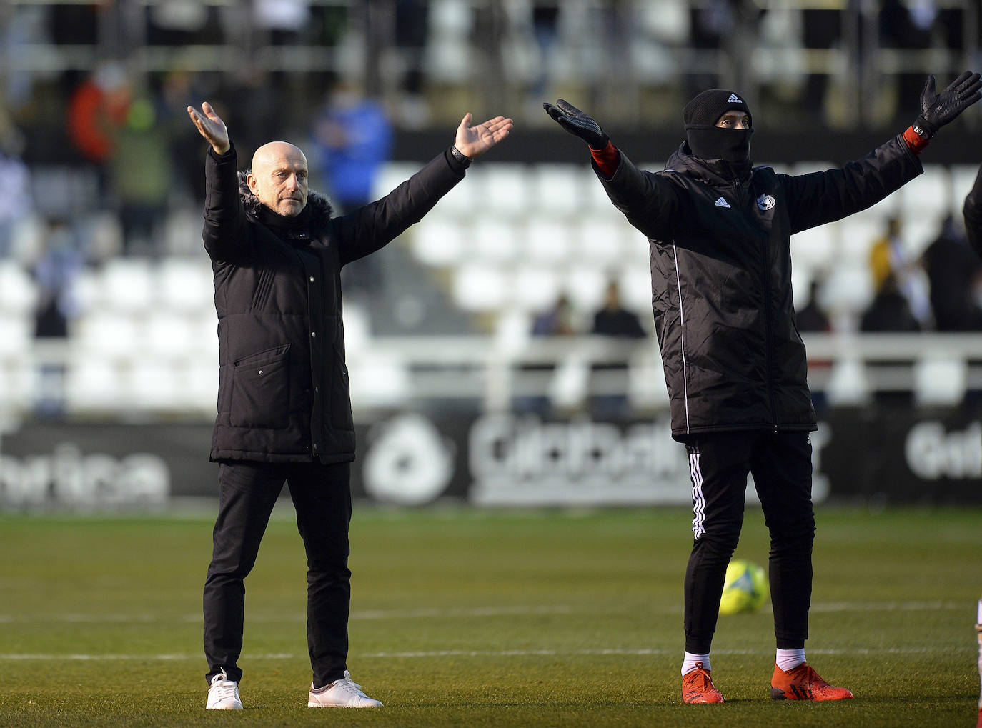 Victoria del Burgos CF ante el Málaga en El Plantío.