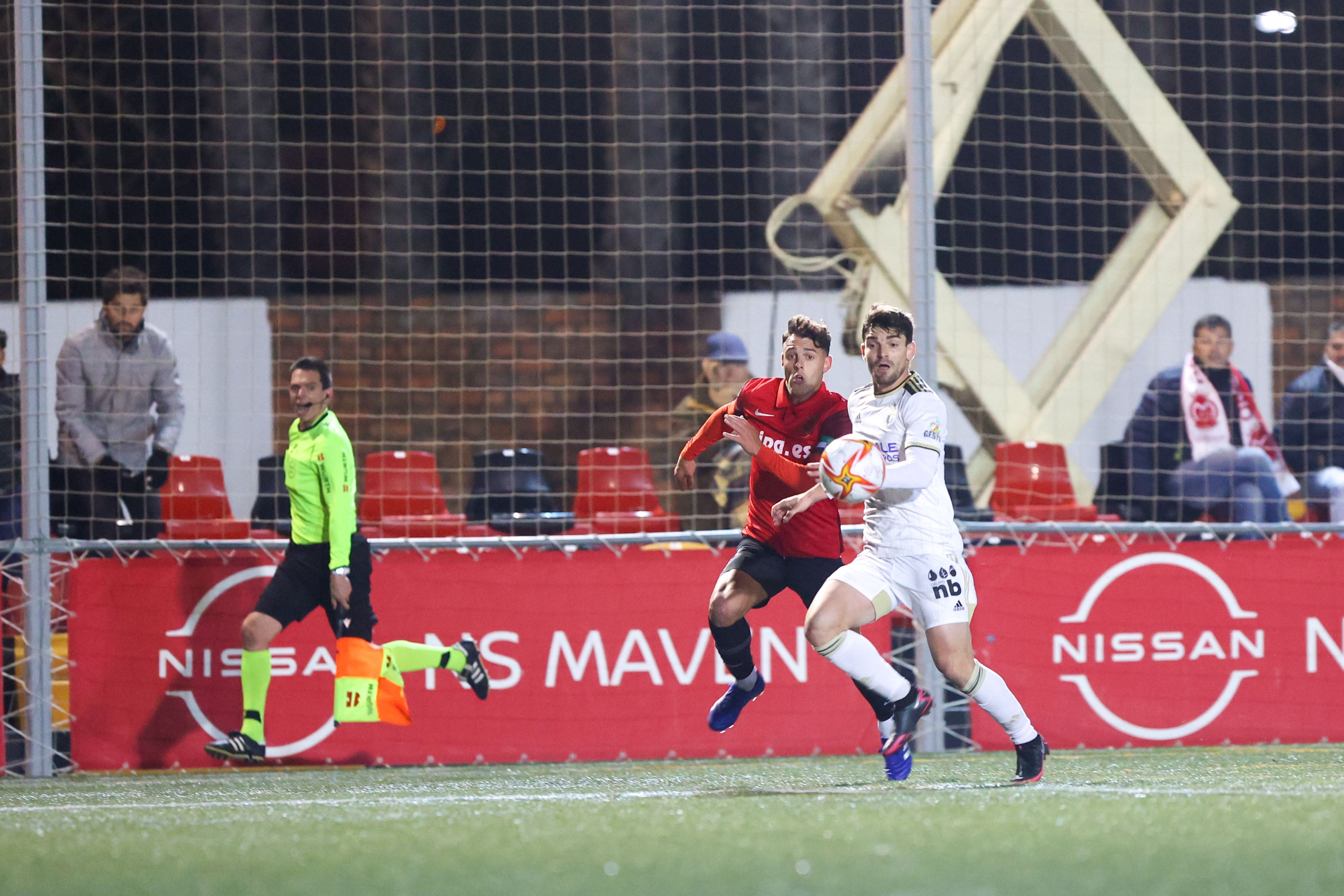 El Burgos celebra el gol de la clasificación