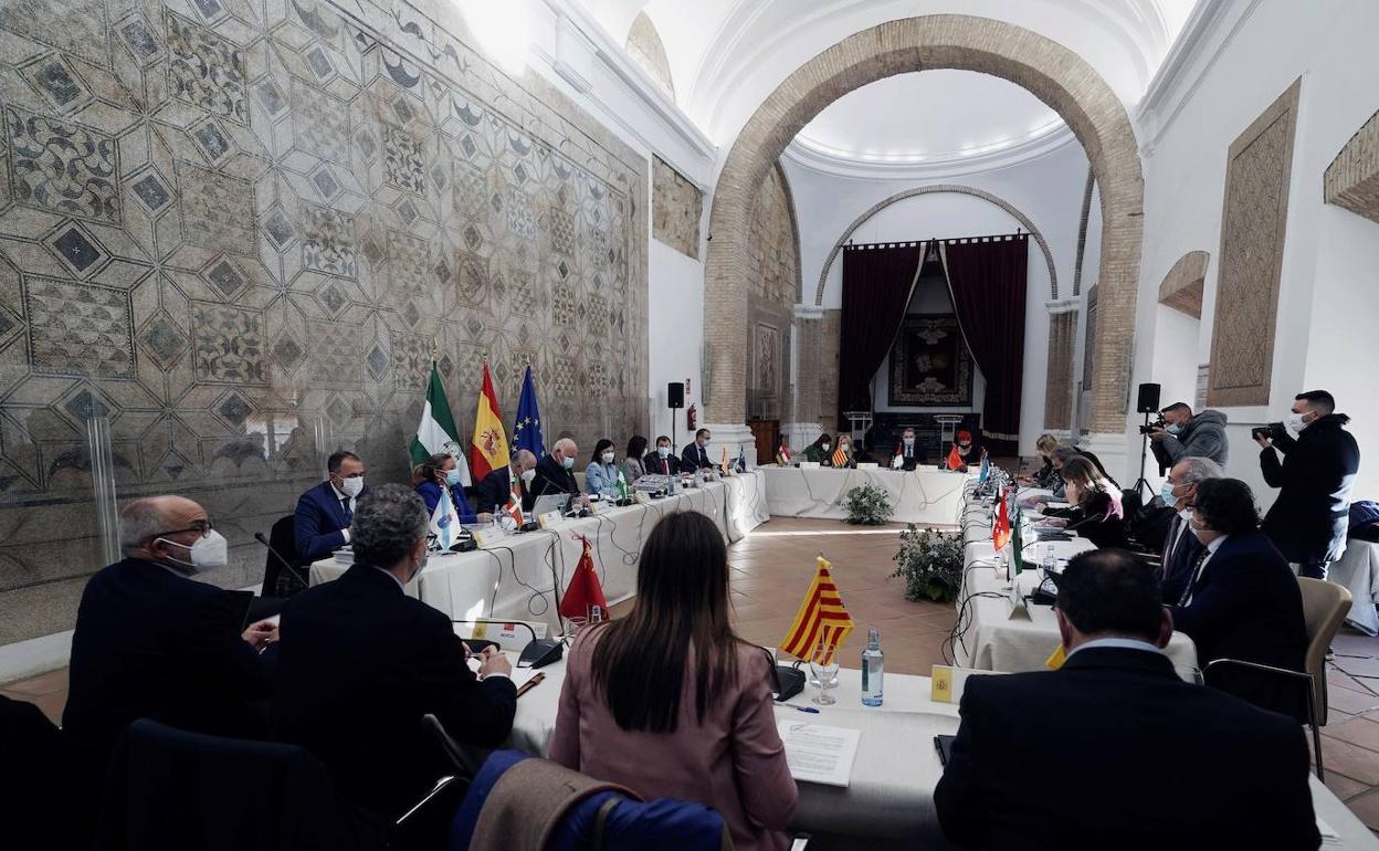 Representantes del ministerio y de las comunidades, en el Consejo Interterritorial.