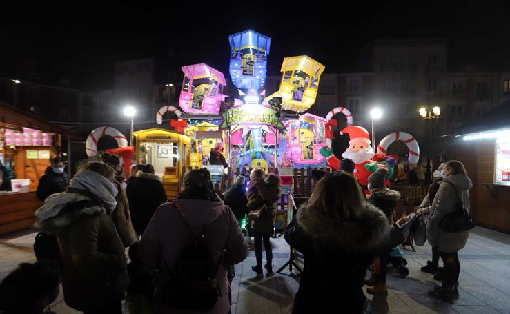 Atracción Navidad en Burgos.